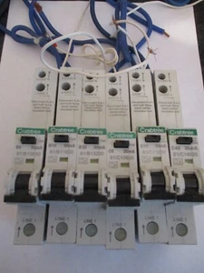 CRABTREE STARBREAKER B & C RATED 6 10 16 20 32 40 AMP 30mA SINGLE POLE RCBOS - Picture 1 of 2