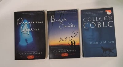 HAWAII BEACH MYSTERIES , Aloha Reef Series 1-3 by Colleen Coble PB. #213 - Image 1 of 4
