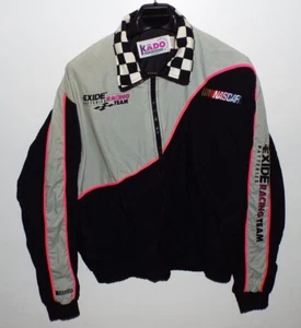 JEFF BURTON #99 EXIDE BATTERY RACING TEAM NASCAR JACKET LIGHTWEIGHT NYLON - XL - Picture 1 of 9