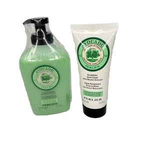 Perlier Avocado Velvety Liquid Soap 10.1 oz & Hand Cream 3.3 oz Set NEW - Picture 1 of 4
