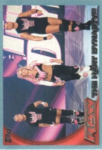2010 Topps WWE Wrestling Blue #77 Hart Dynasty /2010 - Picture 1 of 2