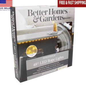 120V 21.6W 48FT Soft White LED Rope Light Indoor/Outdoor Energy Efficient Set US - Picture 1 of 6