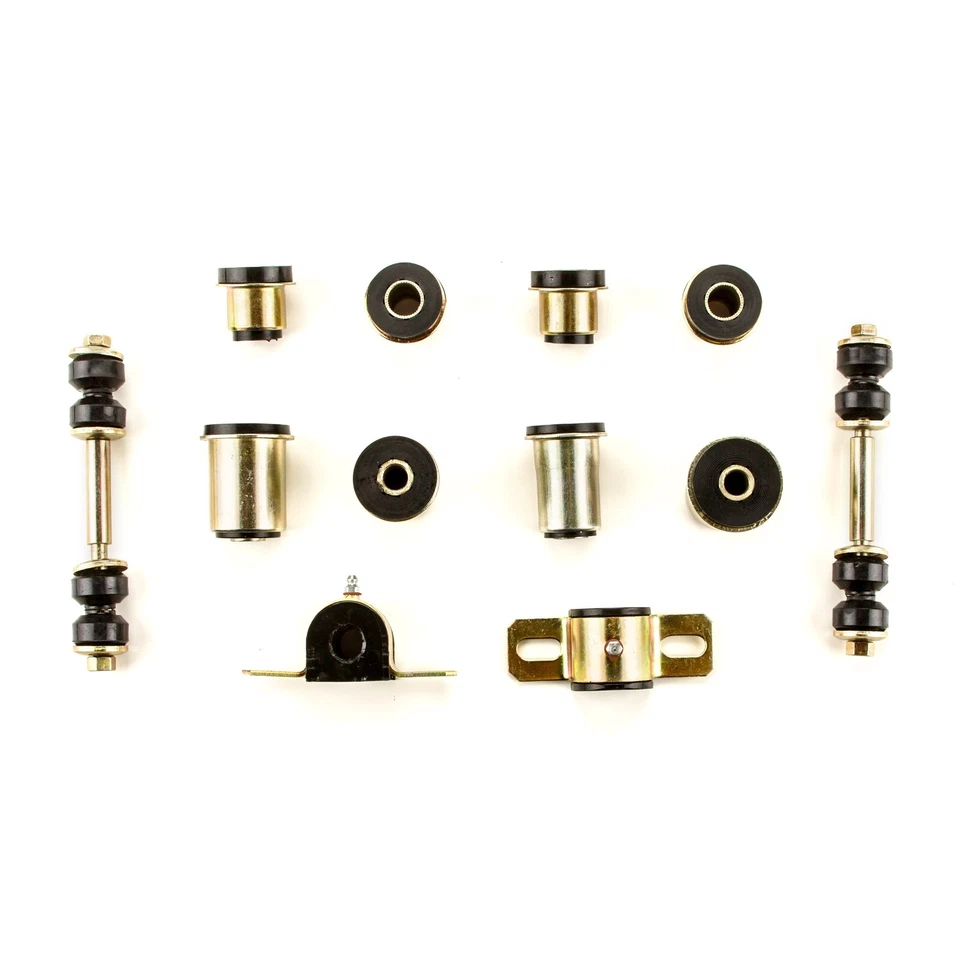 Black Poly Front Suspension Bushings Set Fits 1968 1969 Chevrolet Chevy II Nova - Image 1 of 1