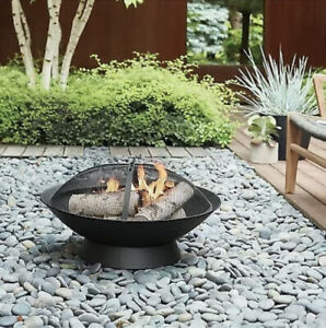 New ListingBangor Outdoor Wood Burning Fire Pit - Project 62. Brand New In Sealed Boxes