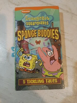 Spongebob Squarepants Sponge Buddies 5 Tickling Tales VHS 2001 (Not Tested) - Image 1 of 2