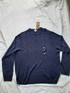 Dockers Mens Crew Neck Sweater Size XXLarge Blue New :) - Picture 1 of 7