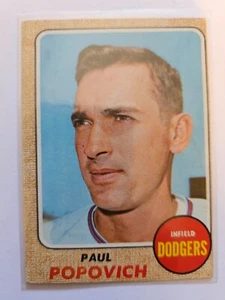 1968 TOPPS PAUL POPOVICH #266 VG/EX COMBINED SHIPPING - Picture 1 of 2