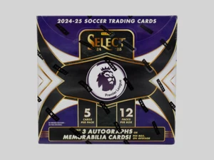 Caja de pasatiempos de fútbol Panini Select Premier League EPL 2024-25 - Imagen 1 de 3