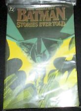 The Greatest Batman Stories Ever Told (1988 DC Comics) Bob Kane