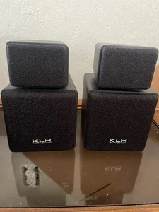 Par de altavoces satélite giratorios KLH TW-09B 100 vatios 8 ohmios - Imagen 1 de 2