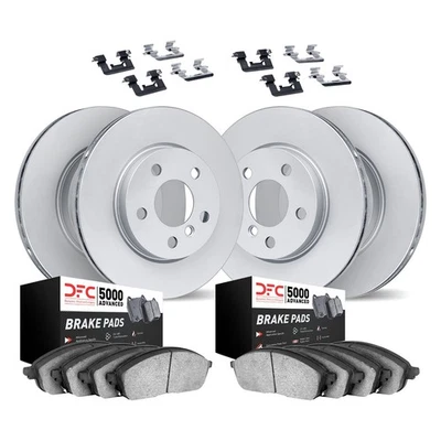 For BMW 650i Gran Coupe 13-18 Brake Kit DFC GEOMET Plain Front & Rear Brake Kit Foto 1 de 2
