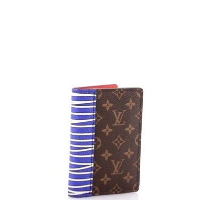 Карманный органайзер Louis Vuitton лоскутное одеяло монограмма холст и кожа с принтом - Изображение 1 из 4