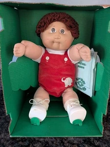 Kuschel Kinder Cabbage Patch Kids NIB w/ Birth Certificate- Vintage-1983 - Picture 1 of 11