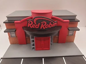 RED ROBIN S SCALE BUILDING-DIORAMA - Picture 1 of 5