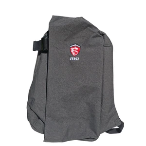 MSI Gaming G SERIES LARGE 22" Backpack Laptop Computer Bag Travel Carry On Gray - Picture 1 of 12