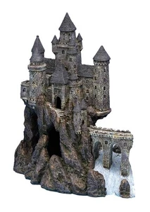 Penn-Plax Age-of-Magic Wizard’s Castle Aquarium Decoration – Safe for Fre... - Picture 1 of 2