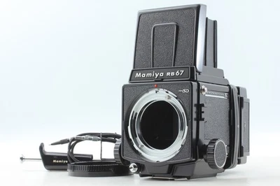 [ MINT ] Mamiya RB67 Pro SD Film Camera Body Waist Level Finder 120 Back JAPAN - Image 1 of 4