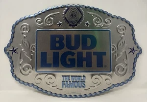 2023 Bud Light Country Music Metal Tin Tacker Sign - New - Picture 1 of 2