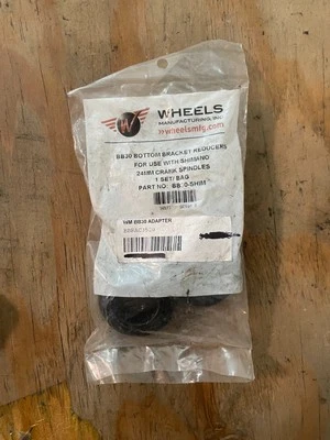 Wheels Manufacturing BB30 Bottom Bracket Reducers for Shimano 24mm Spindles - Image 1 of 2