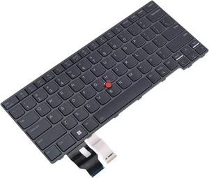 Teclado retroiluminado de EE. UU. para Lenovo Thinkpad T14 Gen3 Gen4 P14s Gen3 Gen4 L14 Gen3 G4 - Imagen 1 de 3