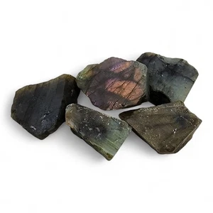 Labradorit Rohstücke Madagaskar 154,3 Gramm. - Bild 1 von 1