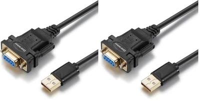 USB to RS232 DB9 Serial Cable Female Converter Adapter with FTDI Chipset for - Image 1 of 4