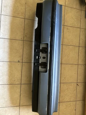 88-89 Crx para-choque traseiro usado OEM azul com suporte HF baixo peso - Imagem 1 de 4