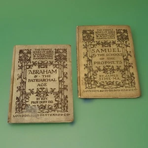 Tempel Serie Bibelfiguren & Schrifthandbücher Vintage Posten von 2 - Bild 1 von 17