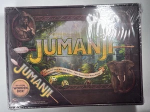 Jumanji the Game Real Wooden Box Edition of the Classic Adventure Board NEW - Picture 1 of 2