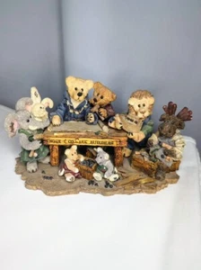 Figura número 5001 Boyds Bears Friends Style #2278 1996 Noah & Co Ark Builders - Imagen 1 de 6