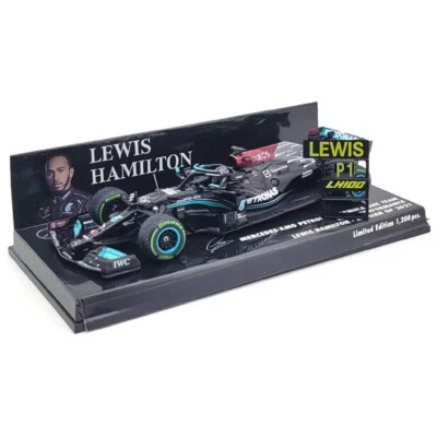 2021 Lewis Hamilton Mercedes-AMG F1 W12 vincitore GP di Russia - 1/43 Minichamps - Immagine 1 di 3