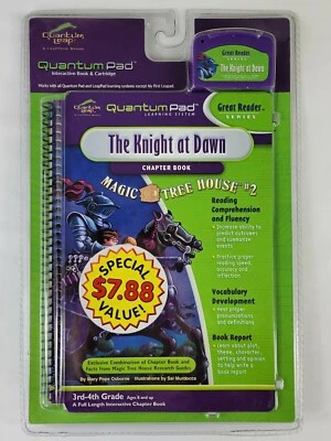 Quantum Leap Pad Magic Tree House #2 The Knight at Dawn NEW SEALED  - Image 1 of 4