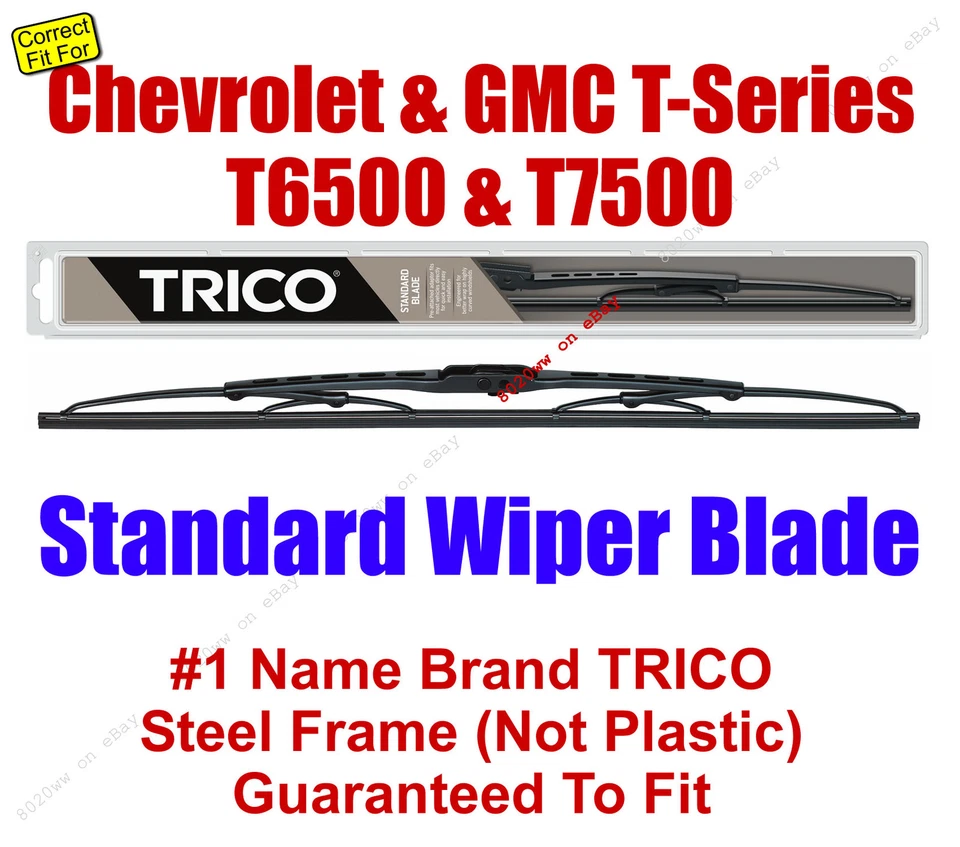 Escobilla limpiaparabrisas (cantidad 1) limpiaparabrisas estándar - se adapta a GMC T6500 T7500 1997-2009 - 30221 Foto 1 de 1
