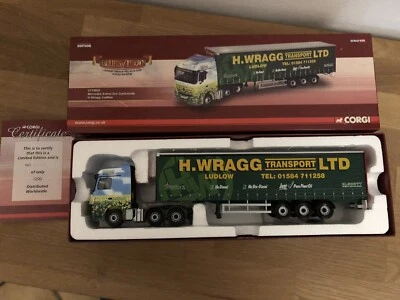 Corgi CC13822 Scala 1:50 Mercedes Actros Eco H. Wragg, Ludlow - Immagine 1 di 2