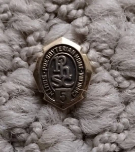 Presbyterian Home of South Carolina Employee 5-Years Service Pin 24K GP - Picture 1 of 2