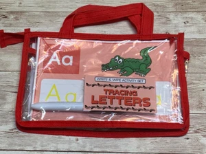 Busy bag - Write & Wipe Activity Set - Tracing Letters - Learning  - Picture 1 of 8