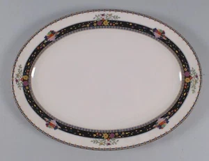 Lenox CORONADO Porcelain 13" Oval Serving Platter - Picture 1 of 3