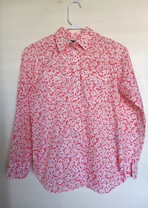 Lauren Ralph Lauren Green Label Floral Blouse Top Womens Size PXS - Picture 1 of 3
