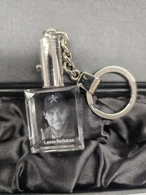 MLB Star Lance Berkman LED Key Chain by MVP Crystals - Image 1 of 3