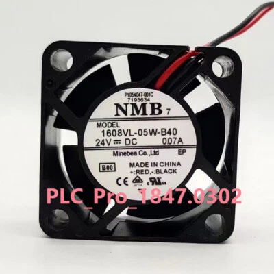 1PCS Brand NEW NMB 1608VL-05W-B40 2-wire Inverter Cooling Fan 4CM 4020 24V 0.07A - Image 1 of 3