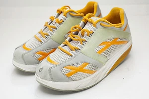 MBT 10 Gray Orange Walking Shoes Women's - Picture 1 of 10