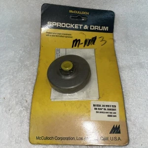 Piñón McCulloch original de 1/4 de pulgada 85504 Mini Mac Power mac .250 cadena 25/64 - Imagen 1 de 2