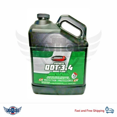 JOHNSEN'S PREMIUM SYNTHETIC DOT 3 & 4 BRAKE FLUID - 5034 - 1 GALLON Foto 1 de 2