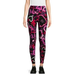 Leggings de tobillo gamuza de corazones y amor talla M 7-9 Juniors nuevos con etiquetas - Imagen 1 de 7