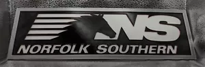Norfolk Southern NS 3D-Schild, Wandkunst, Kunststoff, mehrere Größen, schneller Versand - Bild 1 von 9