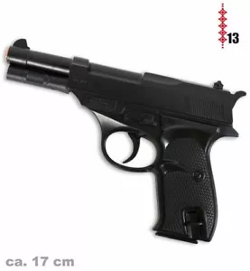 Cowboy Agenten Revolver Pistole Eaglematic 13-Schuß Karneval Kinder Waffe Party - Bild 1 von 1