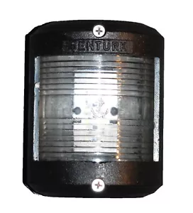 12V - 24V LED Stern Navigation Light Black Body Marine Boat Yacht Up To 25m - Picture 1 of 2