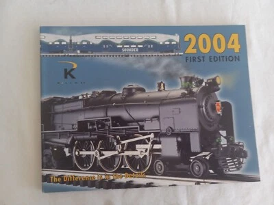 K-Line Electric Trains 2004 First Edition Catalog  163 Pages Excellent Condition - Image 1 of 4