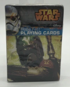 Star Wars Disney Boba Fett Bounty Hunter Themed Collectors Edition Playing Cards - Picture 1 of 4