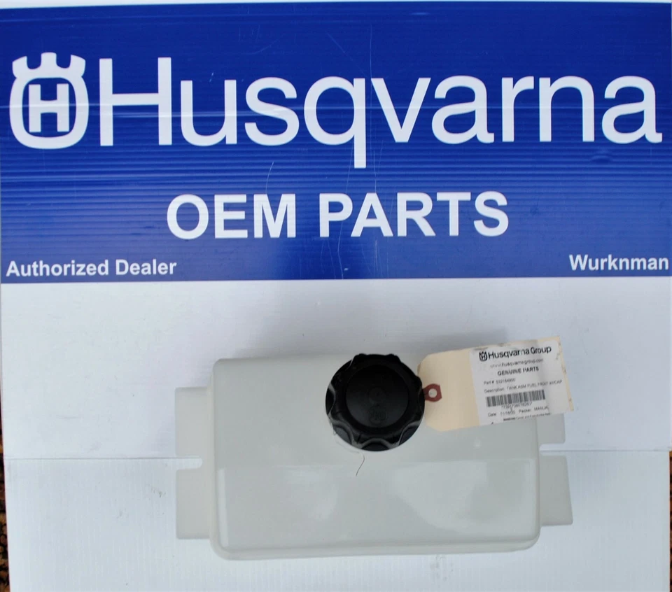 Original OEM Husqvarna 532184900 se adapta a tanque de combustible/gas delantero AYP Craftsman 184900 Foto 1 de 1